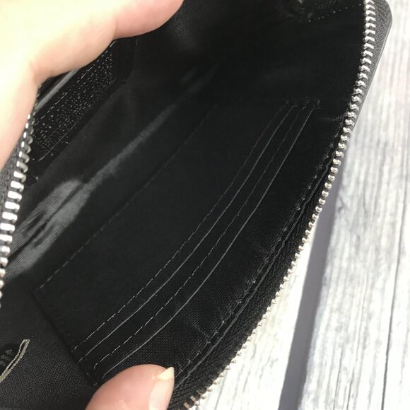 Coach X Peanuts Corner Zip Wristlet Wallet With Snoopy & Woodstock - Picture 7 of 8